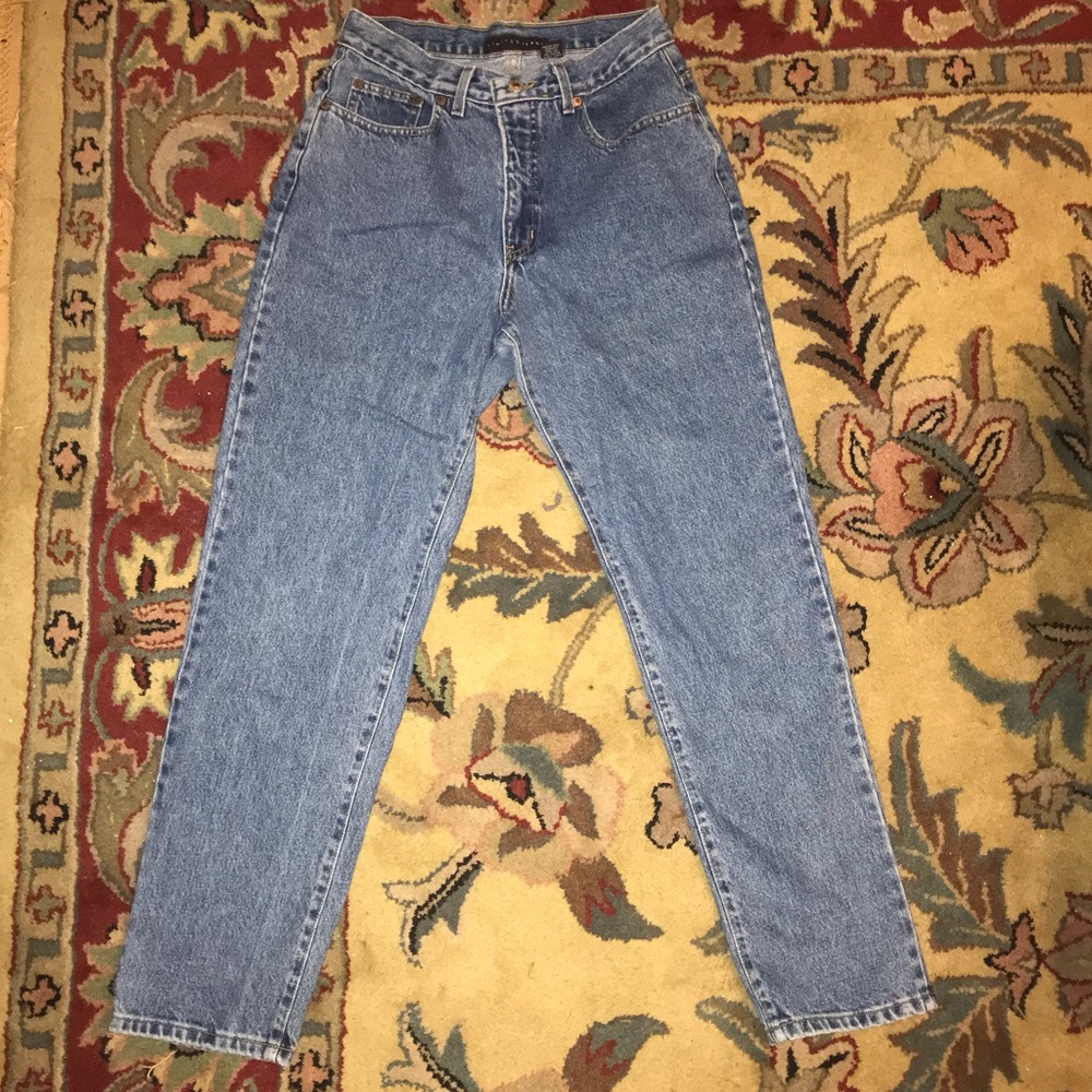 High Waisted Vintage Style Jeans